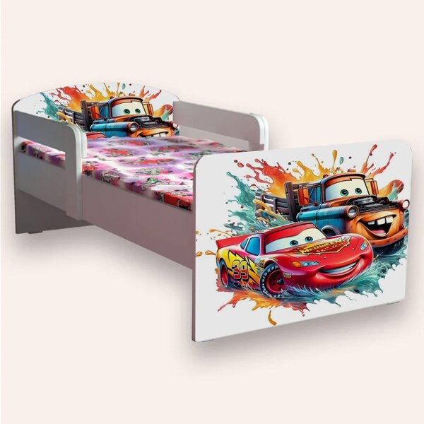 CARS (Fulger Mcqueen si Bucsa) cu manere Mare 2-12 ani Cu manere Fara saltea