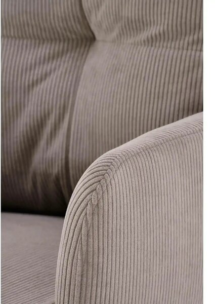 Scaun rotativ K528, gri/negru, stofa catifelata/metal, 60x67x90 cm