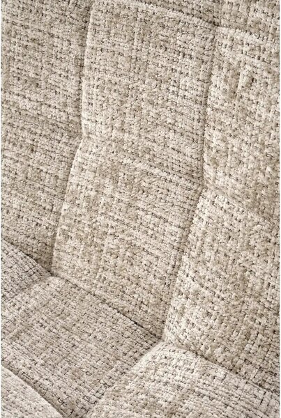 Scaun K547, bej/negru, stofa clasica/metal, 45x53x87 cm