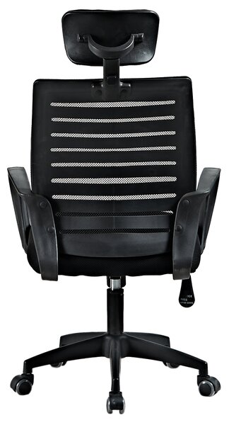 KONDELA Scaun de birou, negru, TORES