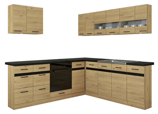 Set de bucătărie modular Berna 123, 240x220cm