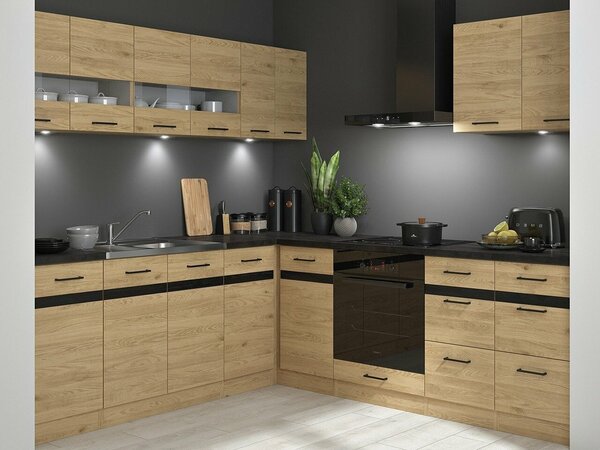 Set de bucătărie modular Berna 123, 240x220cm