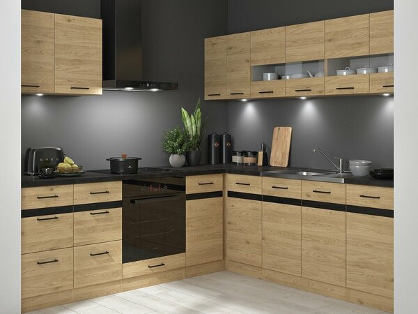 Set de bucătărie modular Berna 123, 240x220cm