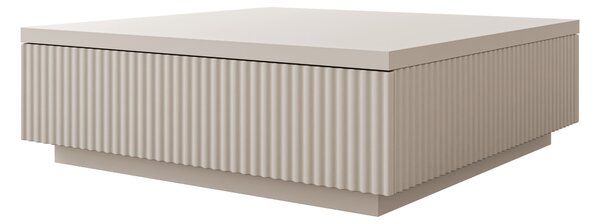 Măsuță de cafea Miami 413, Bej, MDF, PAL laminat, 26x80x81cm, 29 kg