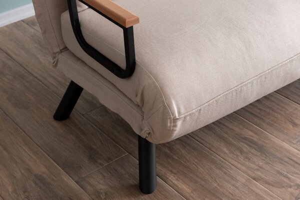 Canapea futon Shaula V2 (crem). 1087972