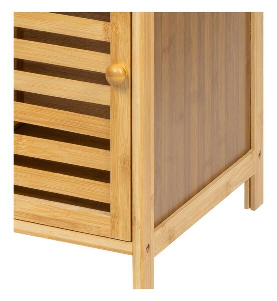 Raft Casilda Long, lemn natural