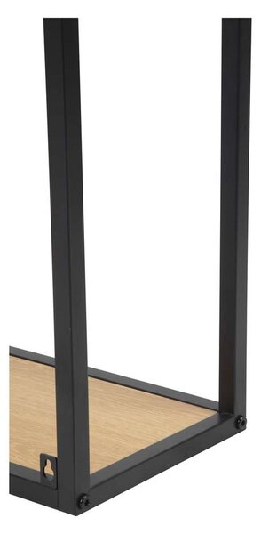 Raft Moreno V, lemn natural / negru