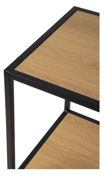 Raft Moreno VII, lemn natural / negru