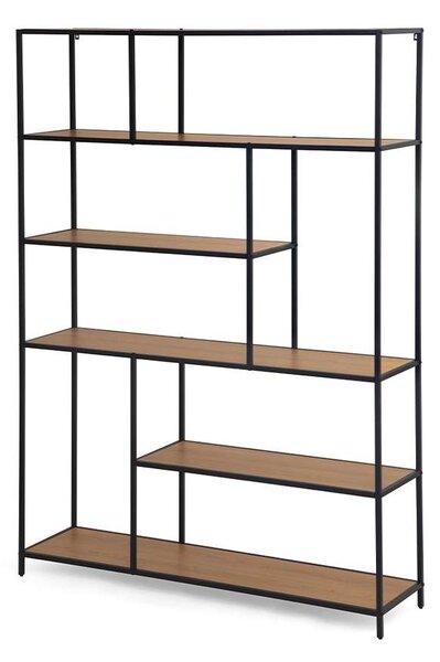 Raft Moreno III, lemn natural / negru