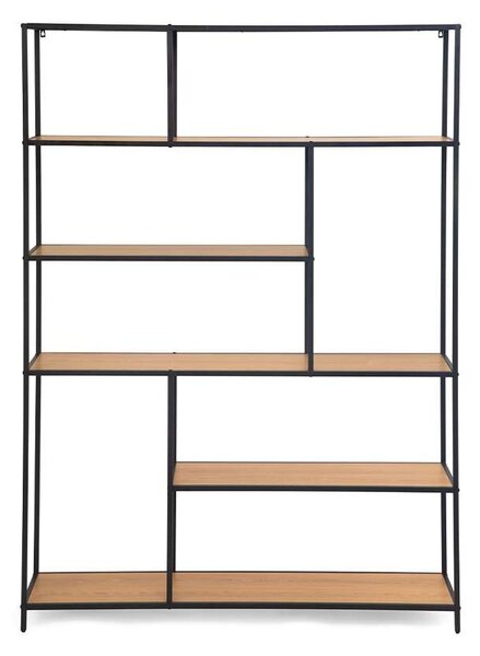 Raft Moreno III, lemn natural / negru