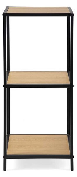Raft Moreno VII, lemn natural / negru