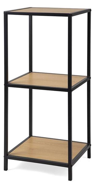 Raft Moreno VII, lemn natural / negru