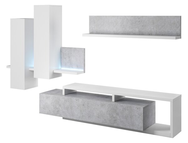 Mobilier living Bilsby Typ 09 (cu iluminat). Promo -16%. 602442