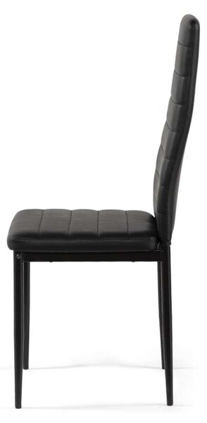 Scaun de bucătărie Aldamas, negru