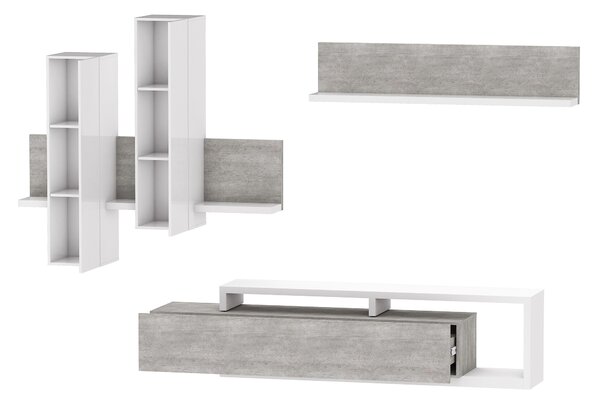 Mobilier living Bilsby Typ 09 (cu iluminat). Promo -16%. 602442