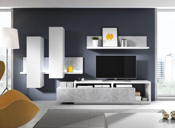 Mobilier living Bilsby Typ 09 (cu iluminat). Promo -16%. 602442