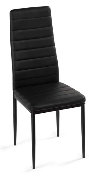 Scaun de bucătărie Aldamas, negru