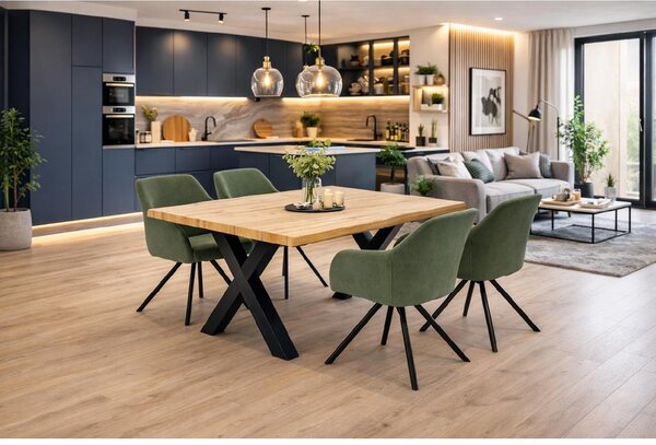 Scaun de bucătărie Azufre, verde