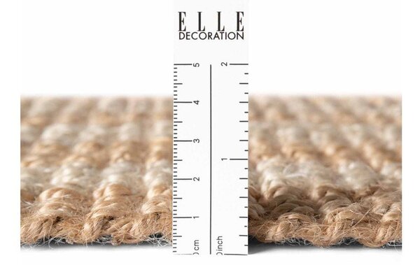 Covor bej țesut manual din iută 160x230 cm Harvest Amber – Elle Decoration