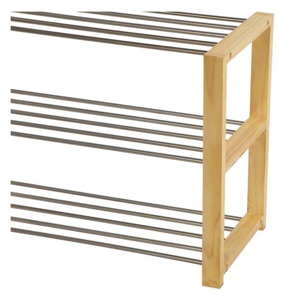 Suport pentru pantofi Molinet XL, lemn natural