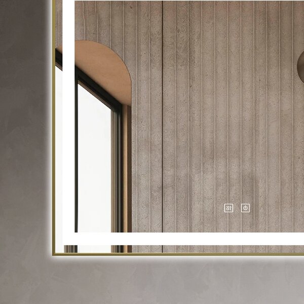 Oglinda Led, Esn J07 , Rama Bronz Antichizat
