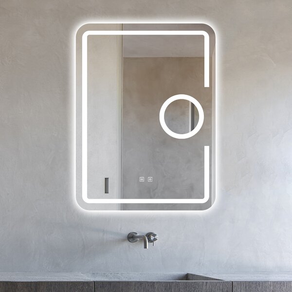 Oglinda Led , Functie Dezburire,80X60 Cm, Esn J15
