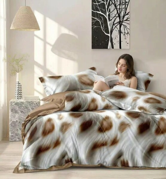 LENJERIE FINET 6 PIESE CU HUSĂ – 160×200 ȘI 180×200 ANIELA