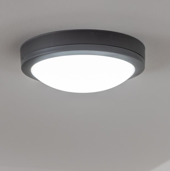 Plafonieră LED de exterior LED/20W/230V IP54 antracit Brilagi