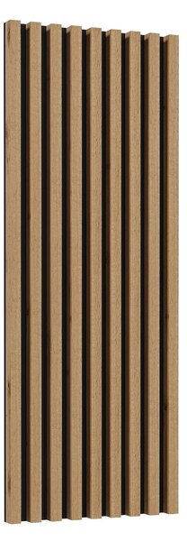 Panou de perete Celcey Typ 04 (Stejar wotan + Negru). Promo -16%. 1108322