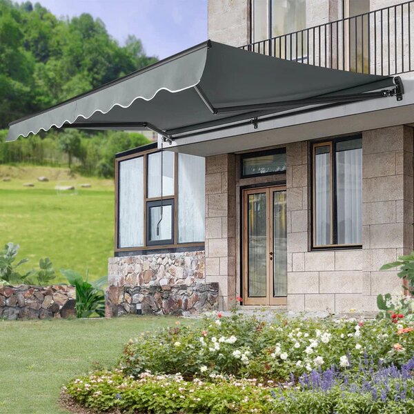 Juskys Marchiză 250 cm - gri