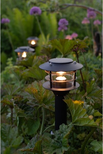 Lampă LED de exterior Markslöjd 107290 GARDEN 24 LED/3W/24V 45 cm IP44 negru