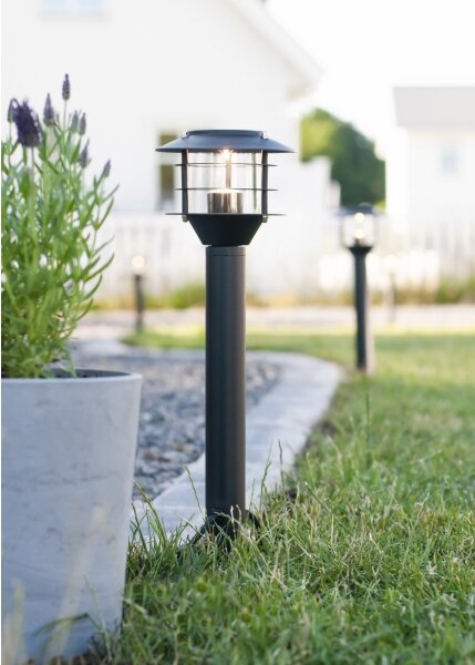 Lampă LED de exterior Markslöjd 107290 GARDEN 24 LED/3W/24V 45 cm IP44 negru