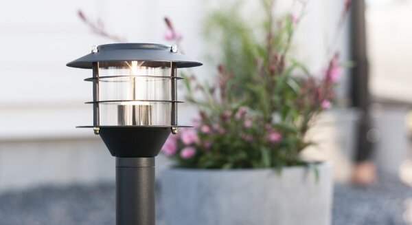 Lampă LED de exterior Markslöjd 107290 GARDEN 24 LED/3W/24V 45 cm IP44 negru