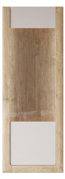 Vitrină Kassie Typ 05 (Cașmir + Stejar auriu harbor) (cu iluminat). Promo -20%. 1108351