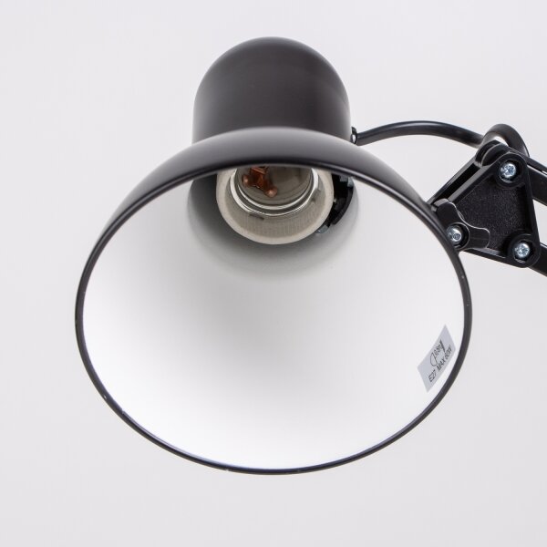 Lampă LED de masă ROMERO 1xE27/10W/230V neagră Brilagi