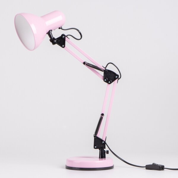 Lampă LED de masă ROMERO 1xE27/10W/230V roz Brilagi