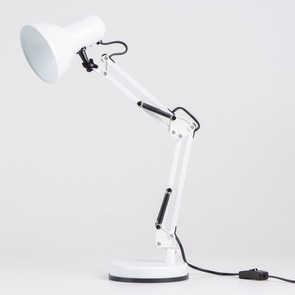 Lampă LED de masă ROMERO 1xE27/10W/230V alb Brilagi