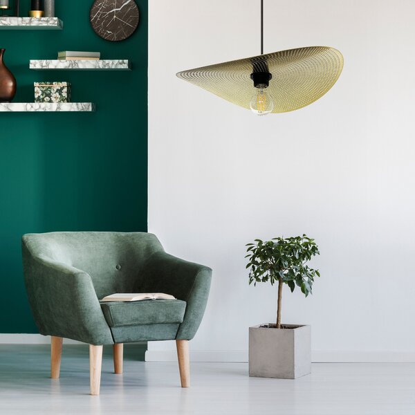 Lampă de tavan APP1469-1CP BLACK/GOLD