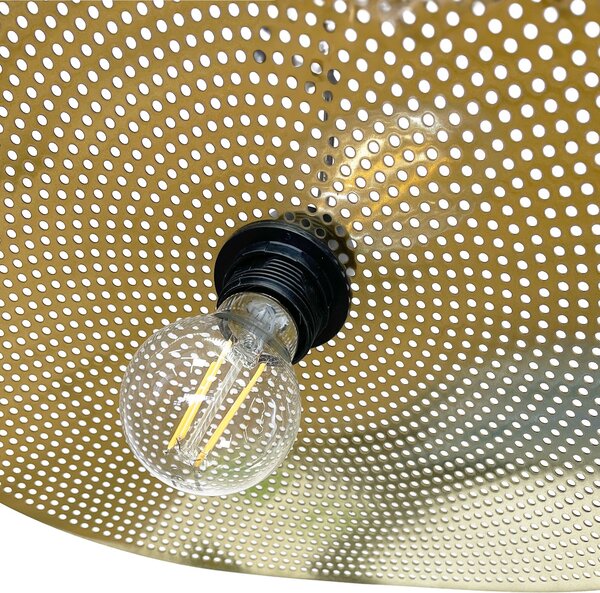 Lampă de tavan APP1469-1CP BLACK/GOLD
