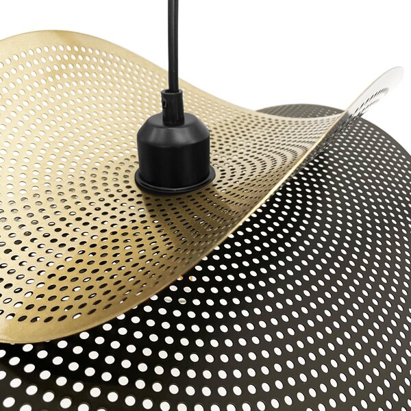 Lampă de tavan APP1471-1CP black/gold
