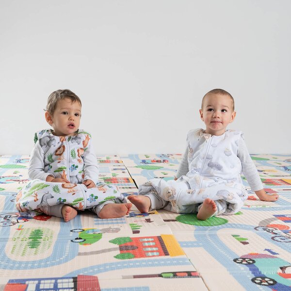 Sac de dormit cu picioare pentru copii 18-36 luni Kidizi Minnie 0.5 tog, mansete transformabile in soseta