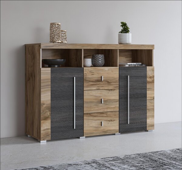 Comodă Rogalo 43 (nuc satin). Promo -19%. 1118138