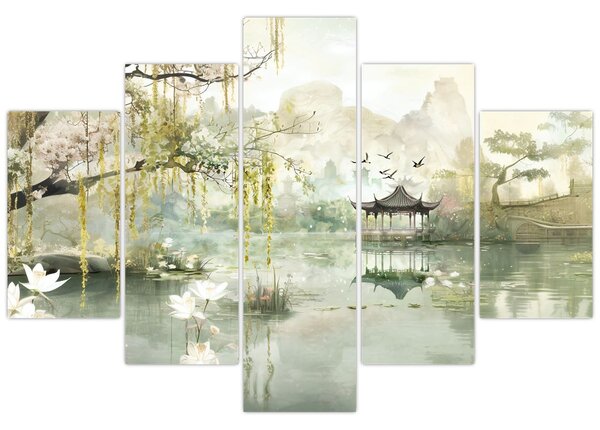 Tablou - Lac Chinezesc (150x105 cm)