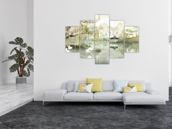Tablou - Lac Chinezesc (150x105 cm)