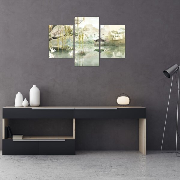 Tablou - Lac Chinezesc (90x60 cm)