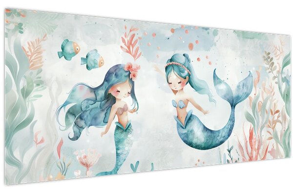 Tablou - Sirene (120x50 cm)