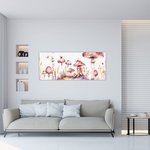 Tablou - Zâna Roz (120x50 cm)