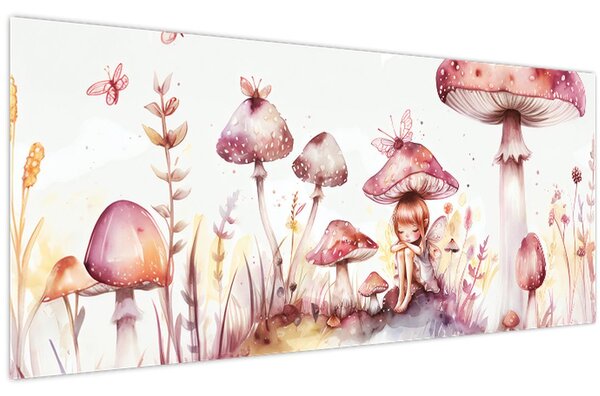 Tablou - Zâna Roz (120x50 cm)