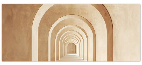 Tablou - Pasaj Bej (120x50 cm)