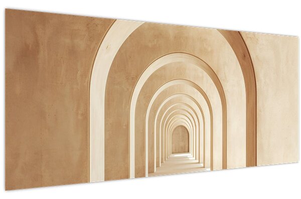 Tablou - Pasaj Bej (120x50 cm)
